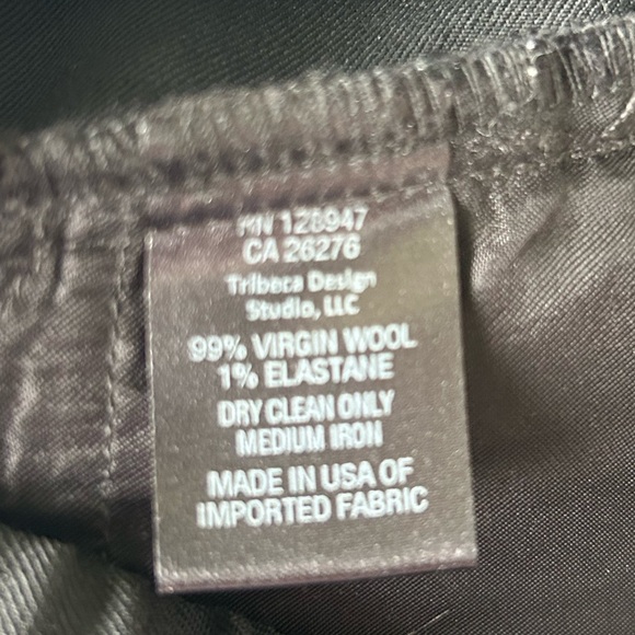 Nili Lotan Safi Pants Pull On Drawstring Wool Blend Excellent $450. Size S - Picture 5 of 8